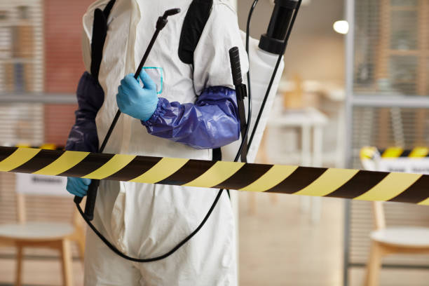 Professional Blood Cleanup technician working in Lowell, MA